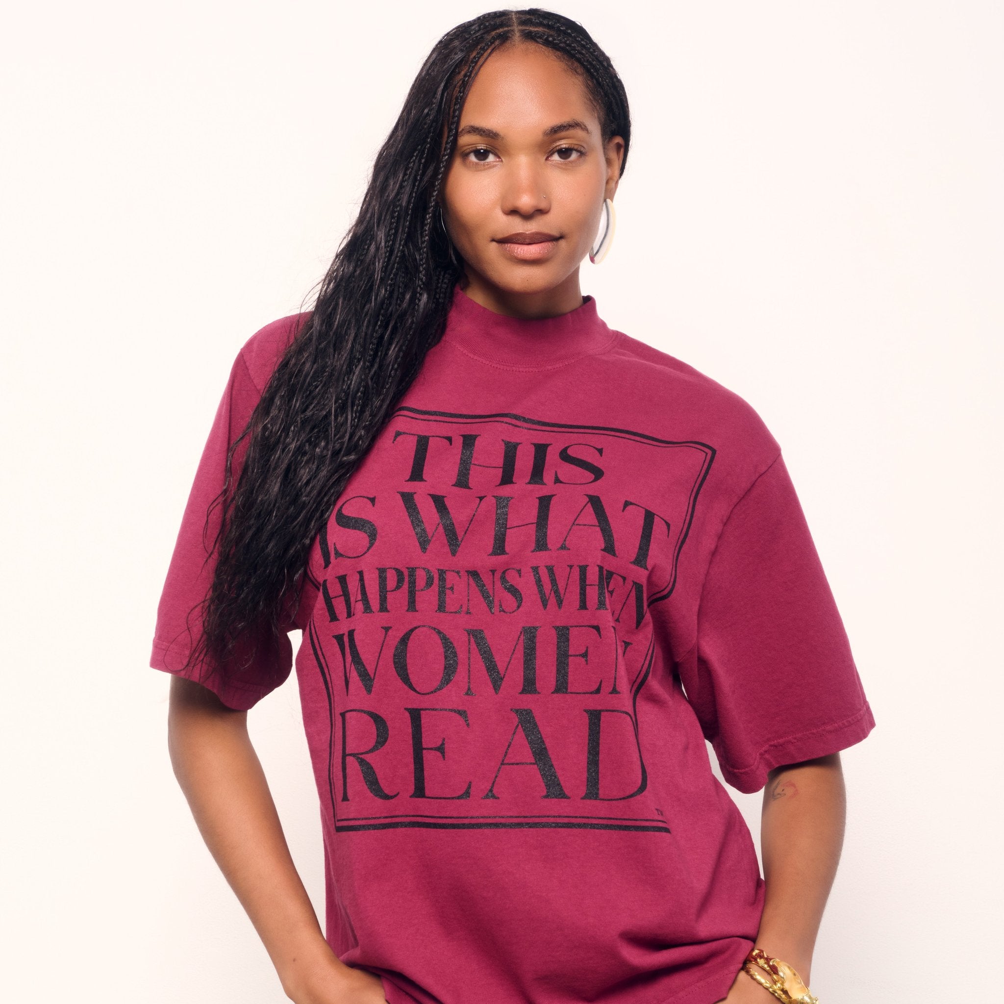 TIWHWWR Oversized T-Shirt