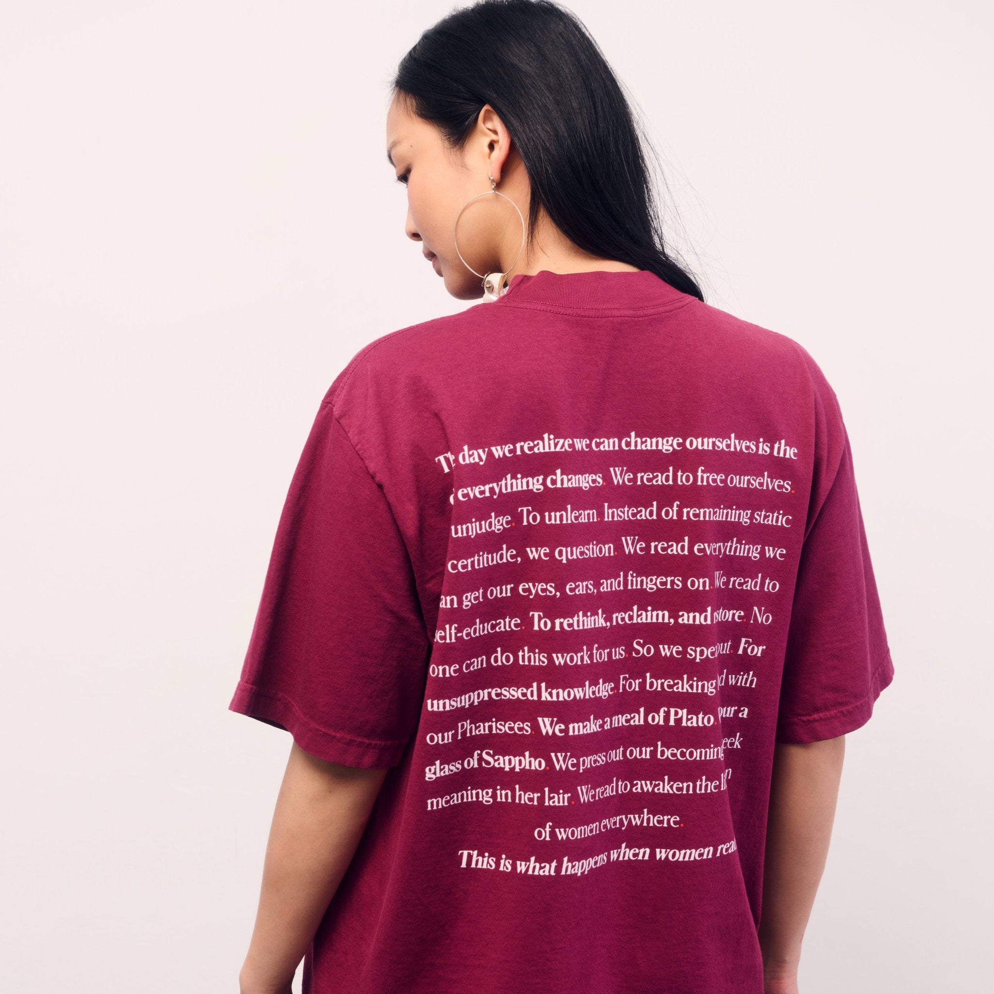 TIWHWWR Oversized T-Shirt